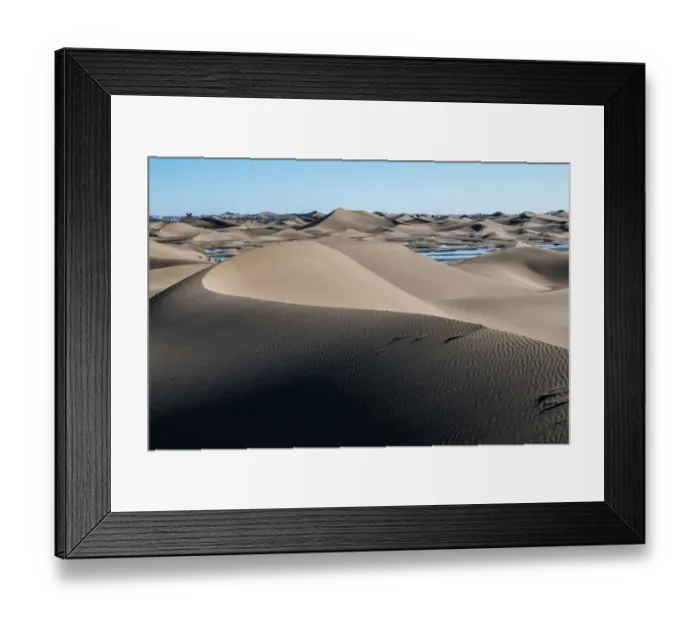 Framed Print : The scenery of the desert Framed Print : The scenery of the desert