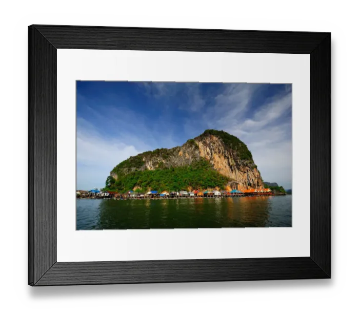 Framed Print : Koh panyi island