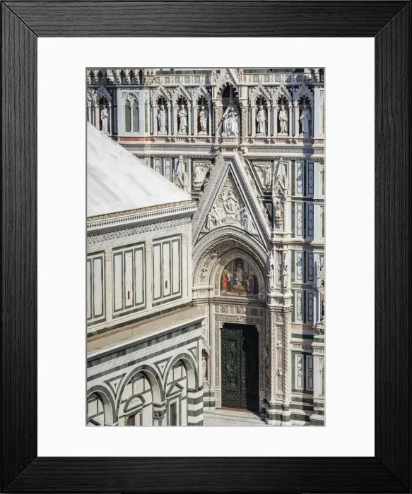 Framed Print : Florence Cathedral and St. Johns Baptistry Framed Print : Florence Cathedral and St. Johns Baptistry
