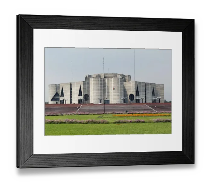 Framed Print : National Parliament House Bangladesh Framed Print : National Parliament House Bangladesh