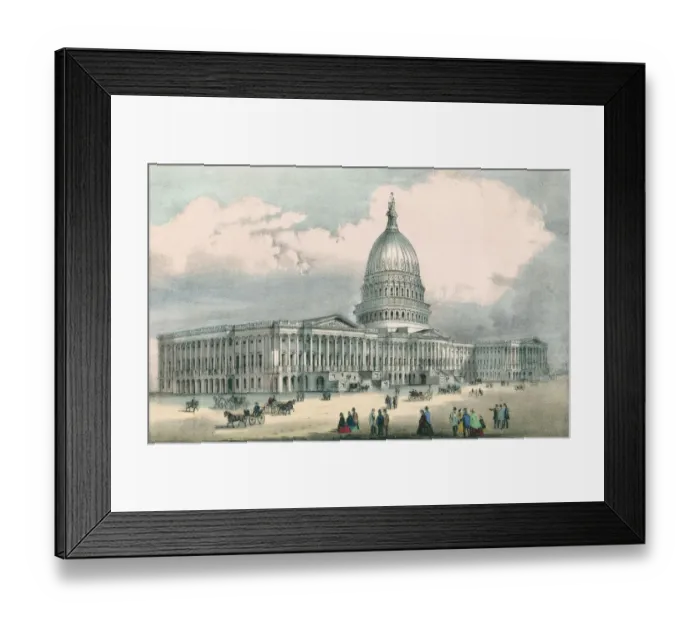 Framed Print : United States Capitol Building Framed Print : United States Capitol Building