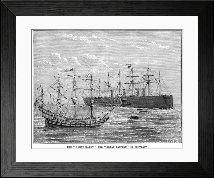 Framed Print : Great Harry and Eastern Framed Print : Great Harry and Eastern