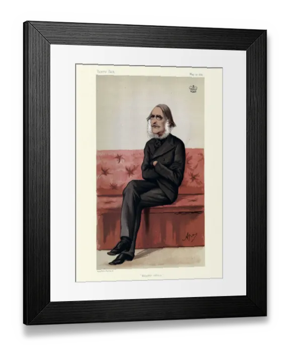 Framed Print : Vanity fair caricature of General William Rose Mansfield Framed Print : Vanity fair caricature of General William Rose Mansfield