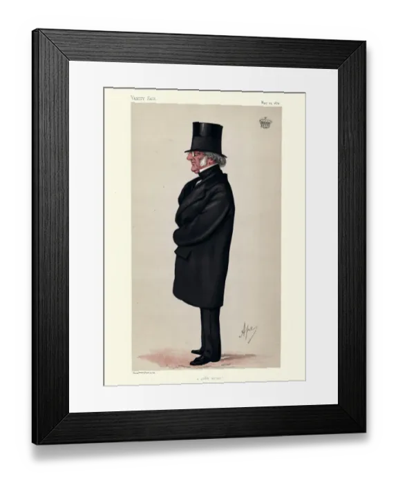 Framed Print : Vanity fair caricature of Philip Stanhope, 5th Earl Stanhope Framed Print : Vanity fair caricature of Philip Stanhope, 5th Earl Stanhope