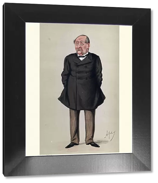 Vanity fair caricature of William Vesey-FitzGerald, Victorian Governor of Bombay 19thj