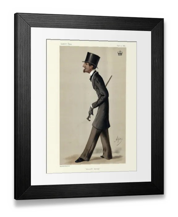 Framed Print : John Thynne, 4th Marquess of Bath, Vanity fair caricature Framed Print : John Thynne, 4th Marquess of Bath, Vanity fair caricature