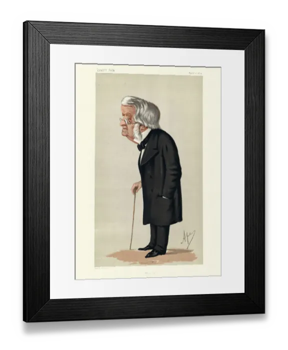 Framed Print : John Arthur Roebuck, Victorian British politician, Vanity fair caricature Framed Print : John Arthur Roebuck, Victorian British politician, Vanity fair caricature
