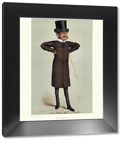 George Orby Wombwell, baronet, Vanity fair caricature