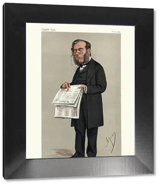 James Johnstone, The Standard, British newspaper proprietor, Vanity fair caricature