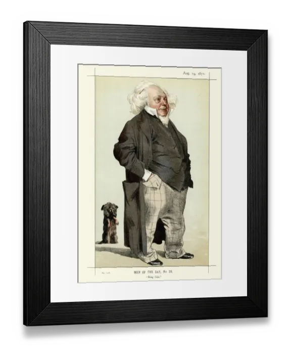 Framed Print : Vanity Fair Print of Sir Henry Cole