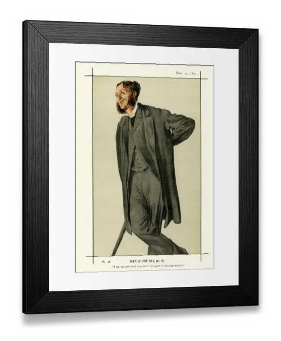 Framed Print : Vanity Fair Print of Matthew Arnold Framed Print : Vanity Fair Print of Matthew Arnold