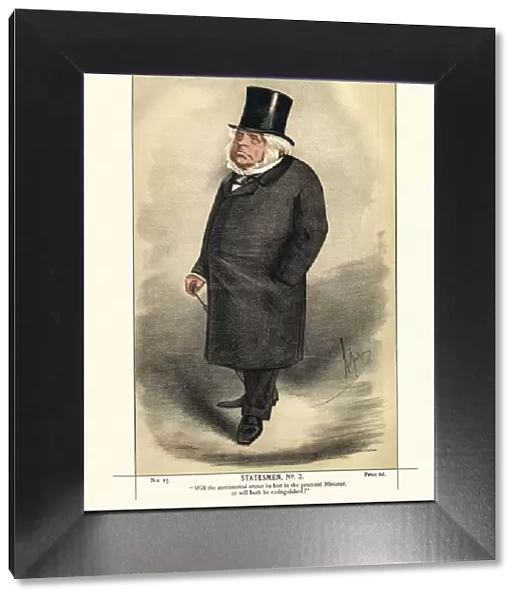 Vanity Fair Caricature of John Bright, 1869