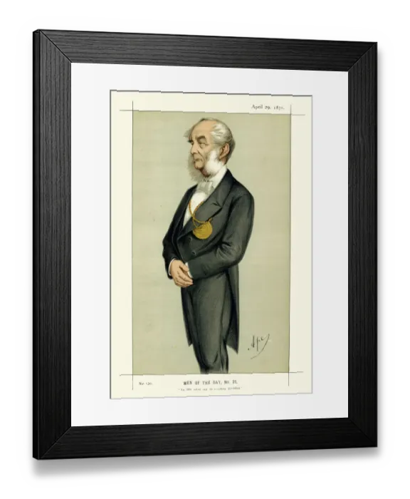 Framed Print : Vanity Fair Print of Sir Francis Grant Framed Print : Vanity Fair Print of Sir Francis Grant