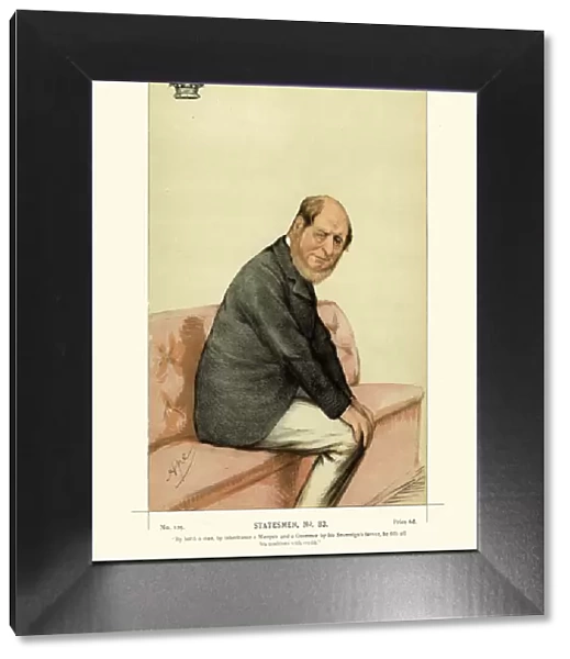 Vanity Fair Print - George Phipps, 2nd Marquess of Normanby
