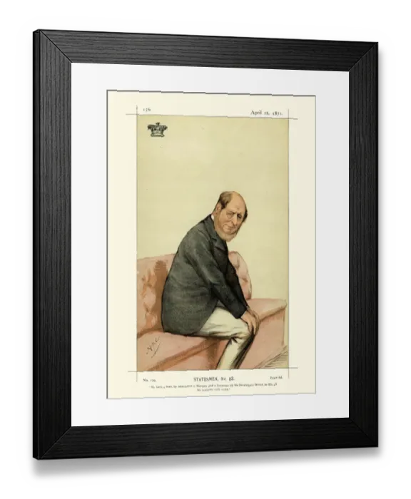 Framed Print : Vanity Fair Print - George Phipps, 2nd Marquess of Normanby Framed Print : Vanity Fair Print - George Phipps, 2nd Marquess of Normanby