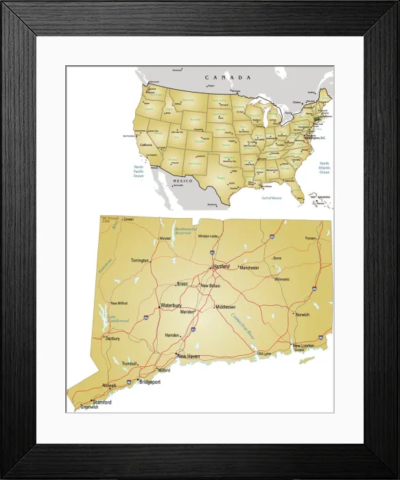 Framed Print : Reference Maps, 133712216 Framed Print : Reference Maps, 133712216