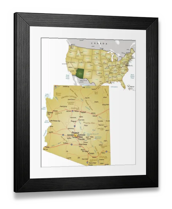 Framed Print : Reference Maps, 164552127 Framed Print : Reference Maps, 164552127