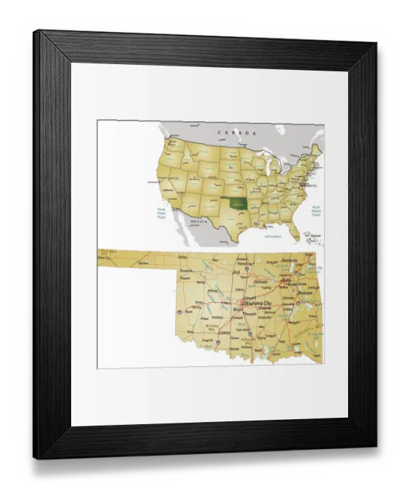 Framed Print : Reference Maps, 164552085 Framed Print : Reference Maps, 164552085