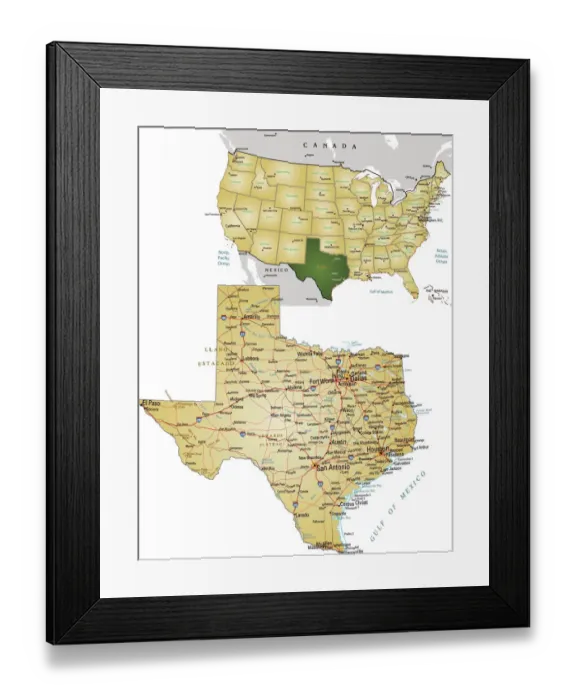 Framed Print : Reference Maps, 154156325 Framed Print : Reference Maps, 154156325