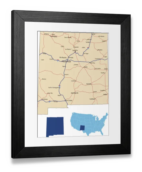 Framed Print : Reference Maps, 455337151 Framed Print : Reference Maps, 455337151