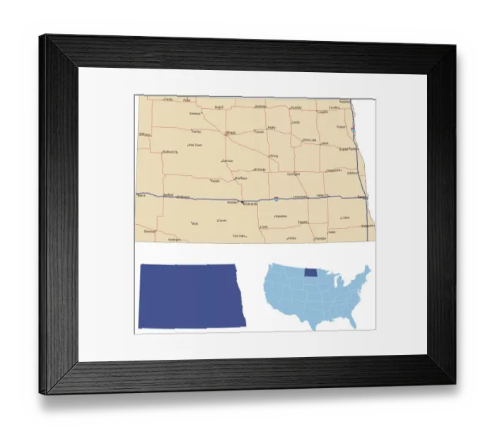 Framed Print : Reference Maps, 455397785 Framed Print : Reference Maps, 455397785