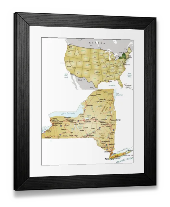 Framed Print : Reference Maps, 164549882 Framed Print : Reference Maps, 164549882
