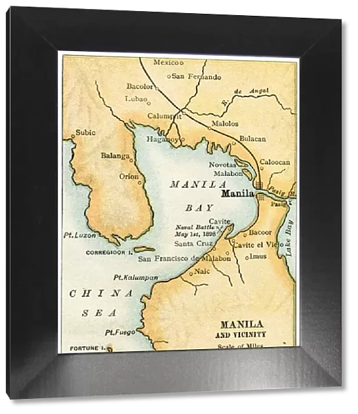 Manila map 1898