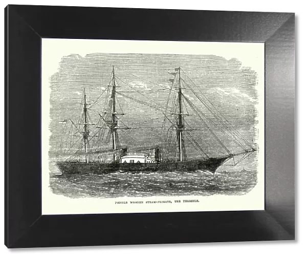 British Royal Navy Warships - HMS Terrible (1845)