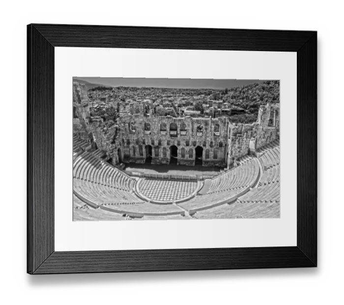 Framed Print : Odeon of Herodes Atticus Athens, Greece Framed Print : Odeon of Herodes Atticus Athens, Greece