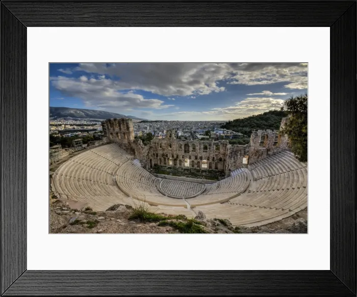 Framed Print : Odeon of Herodes Atticus Framed Print : Odeon of Herodes Atticus