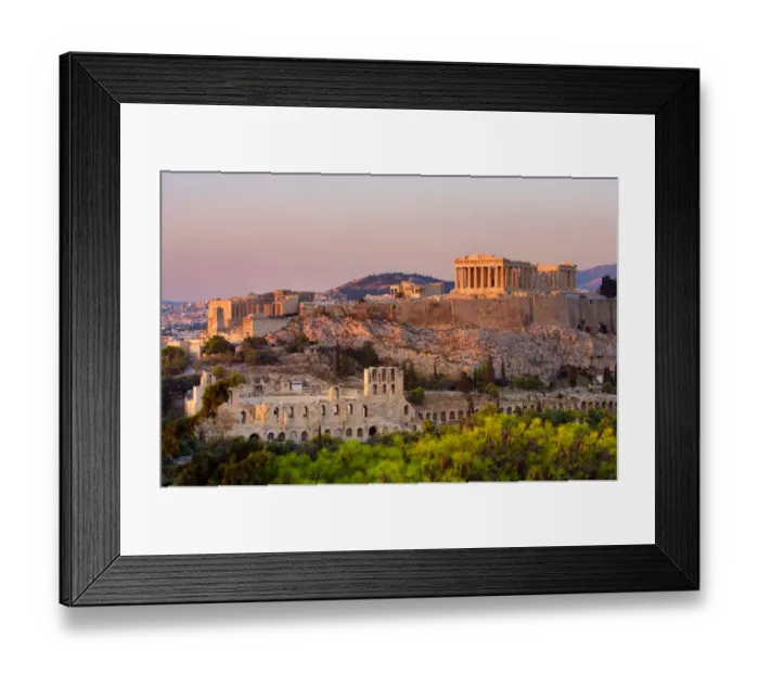 Framed Print : The Acropolis of Athens Framed Print : The Acropolis of Athens