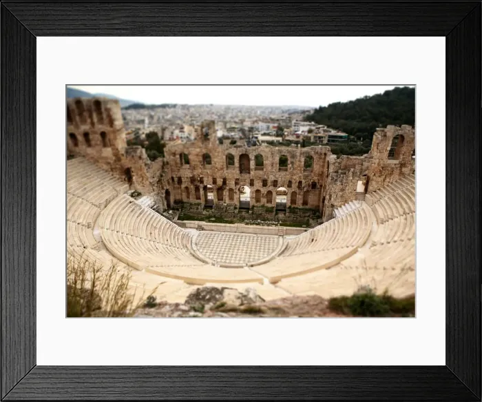 Framed Print : Odeon of Herodes Atticus