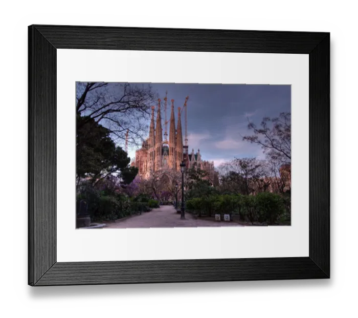Framed Print : Sagrada Familia Framed Print : Sagrada Familia