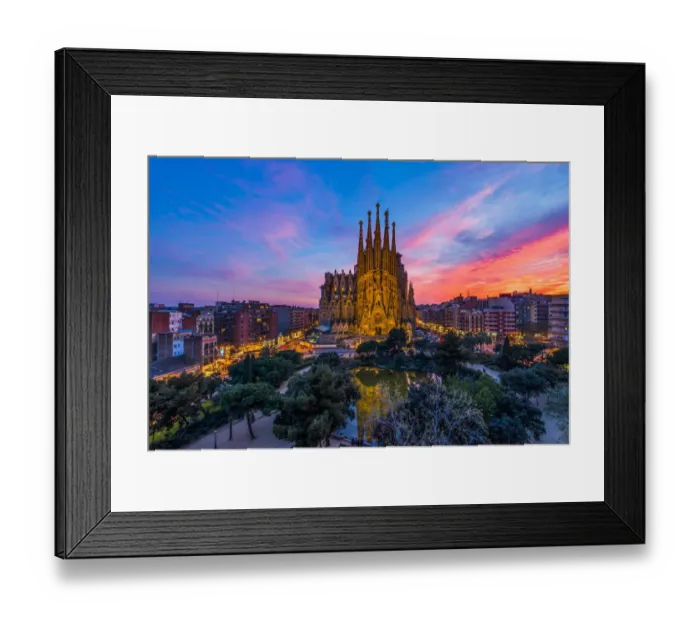 Framed Print : Sagrada Familia at Spain, Barcelona Framed Print : Sagrada Familia at Spain, Barcelona
