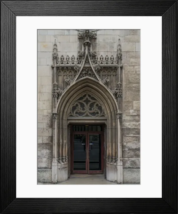 Framed Print : Saint-Bonaventure Church in Lyon, France