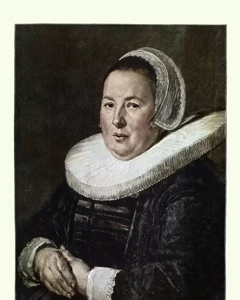 Portrait of a Woman, by Frans Hals, 17th Century
