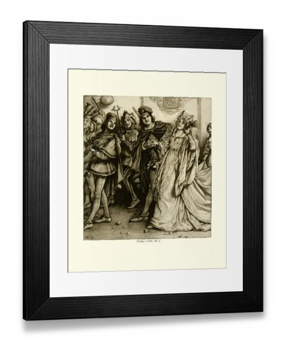 Framed Print : Rime of the Ancient Mariner - Bride Framed Print : Rime of the Ancient Mariner - Bride