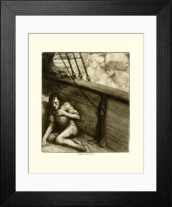 Framed Print : Rime of the Ancient Mariner Other was a softer voice Framed Print : Rime of the Ancient Mariner Other was a softer voice