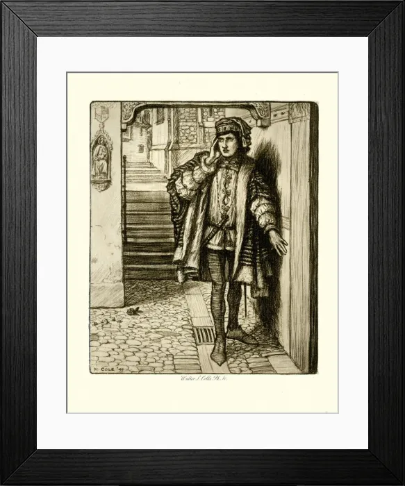 Framed Print : Rime of the Ancient Mariner - hath been stunned Framed Print : Rime of the Ancient Mariner - hath been stunned