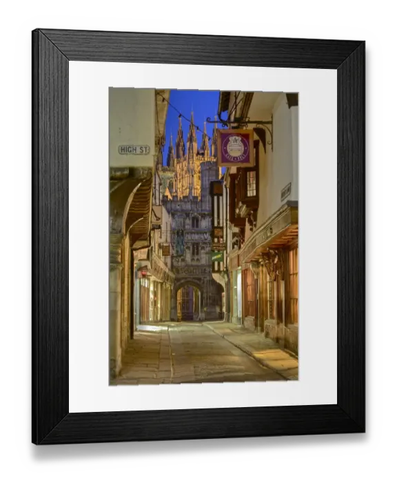 Framed Print : Canterbury cathedral Framed Print : Canterbury cathedral