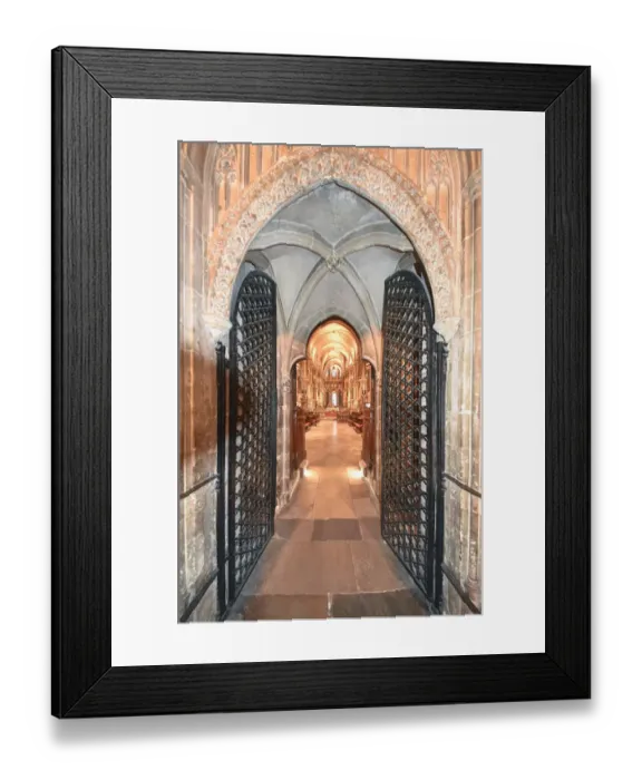 Framed Print : Artistic view of majestic Canterbury Cathedral in Canterbury, Kent, England, UK Framed Print : Artistic view of majestic Canterbury Cathedral in Canterbury, Kent, England, UK