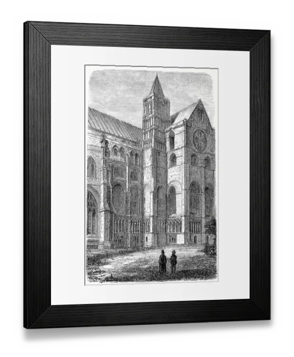 Framed Print : Cathedral in Canterbury Framed Print : Cathedral in Canterbury