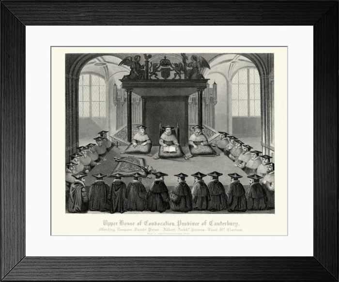 Framed Print : Upper House of Convocation Framed Print : Upper House of Convocation