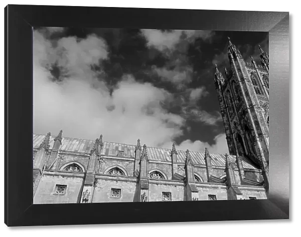Cathedral in black and white