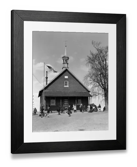 Framed Print : Rural school Framed Print : Rural school