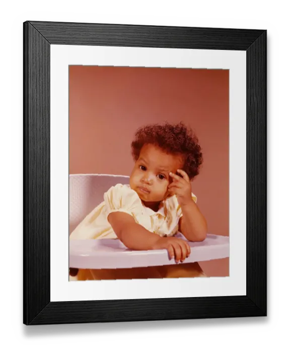 Framed Print : Baby, portrait. (Photo by H. Armstrong Roberts / Retrofile / Getty Images) Framed Print : Baby, portrait. (Photo by H. Armstrong Roberts / Retrofile / Getty Images)