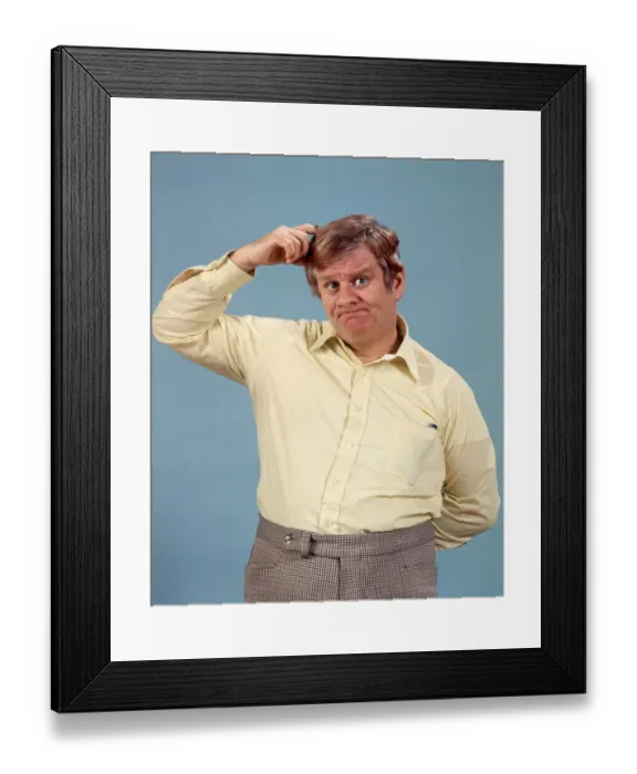 Framed Print : Man scratching head in confusion Framed Print : Man scratching head in confusion