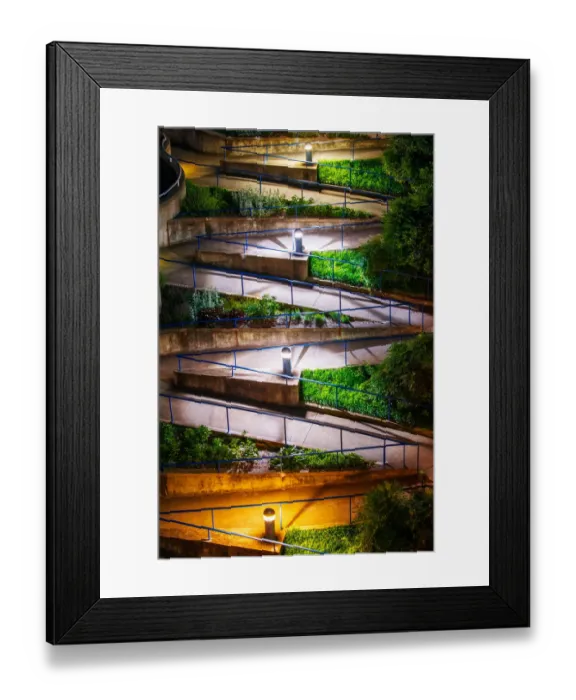Framed Print : Zigzag Path, Chattanooga, Tennessee, America Framed Print : Zigzag Path, Chattanooga, Tennessee, America