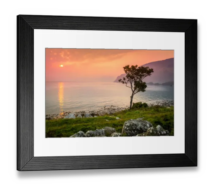Framed Print : Murlough Bay, Ballycastle, County Antrim