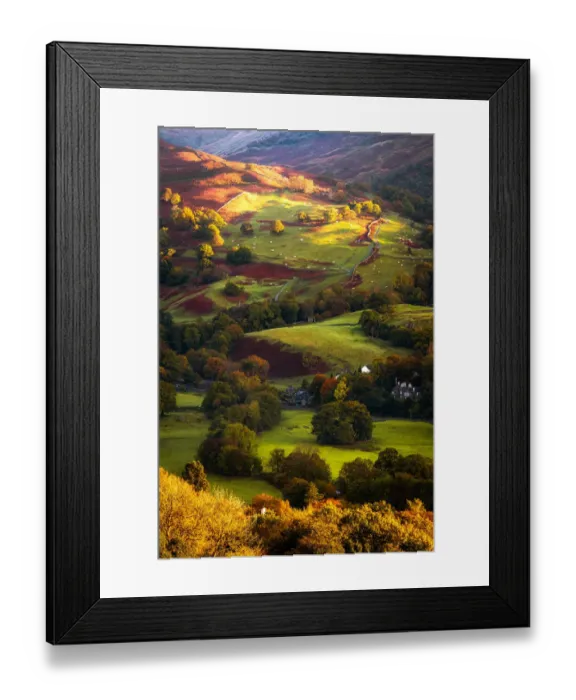 Framed Print : Morning Light at Ambleside, Lake District, Cumbria, England Framed Print : Morning Light at Ambleside, Lake District, Cumbria, England